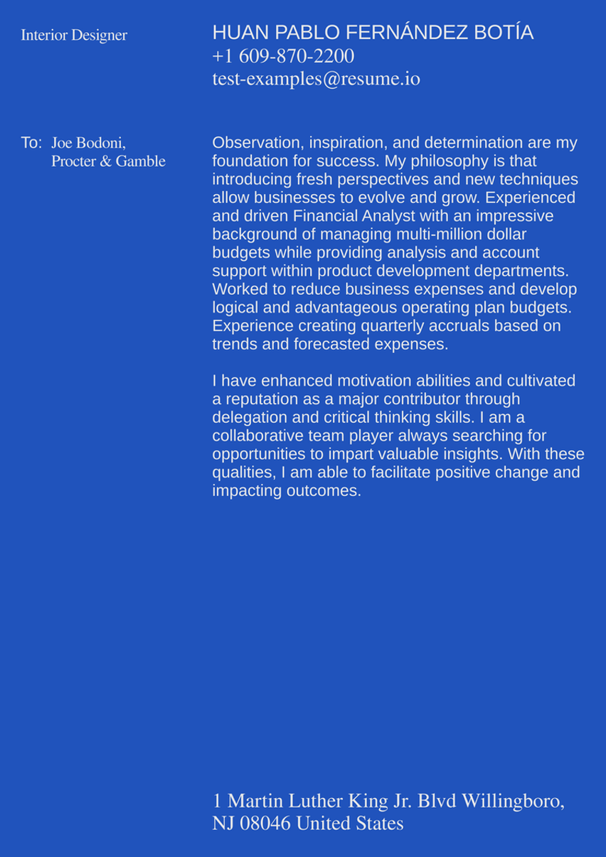 Génova cover_letter template