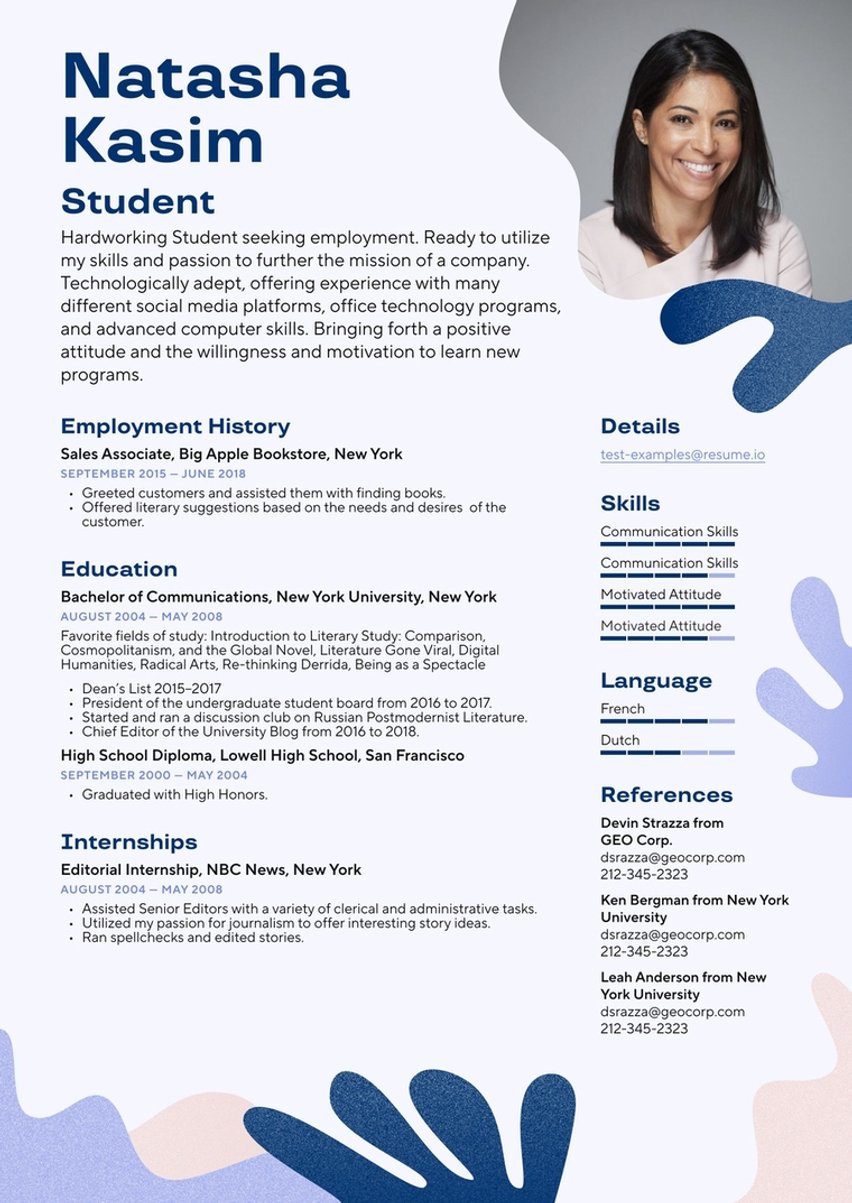 Lisboa resume template